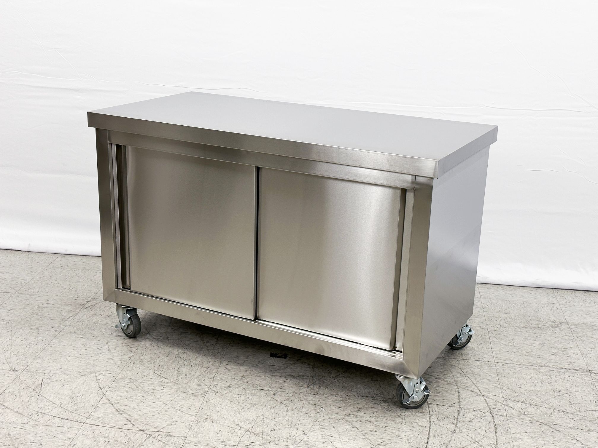 NSF 48in Commercial SS Work Prep Cabinet HT S 1200