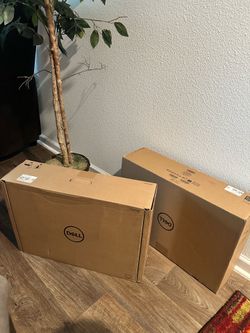 2 BRAND NEW Dell monitors