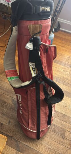 VINTAGE PING KARSTEN GOLF CLUBS /BAG $200 OBO