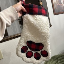 Plaid Dog Stocking 