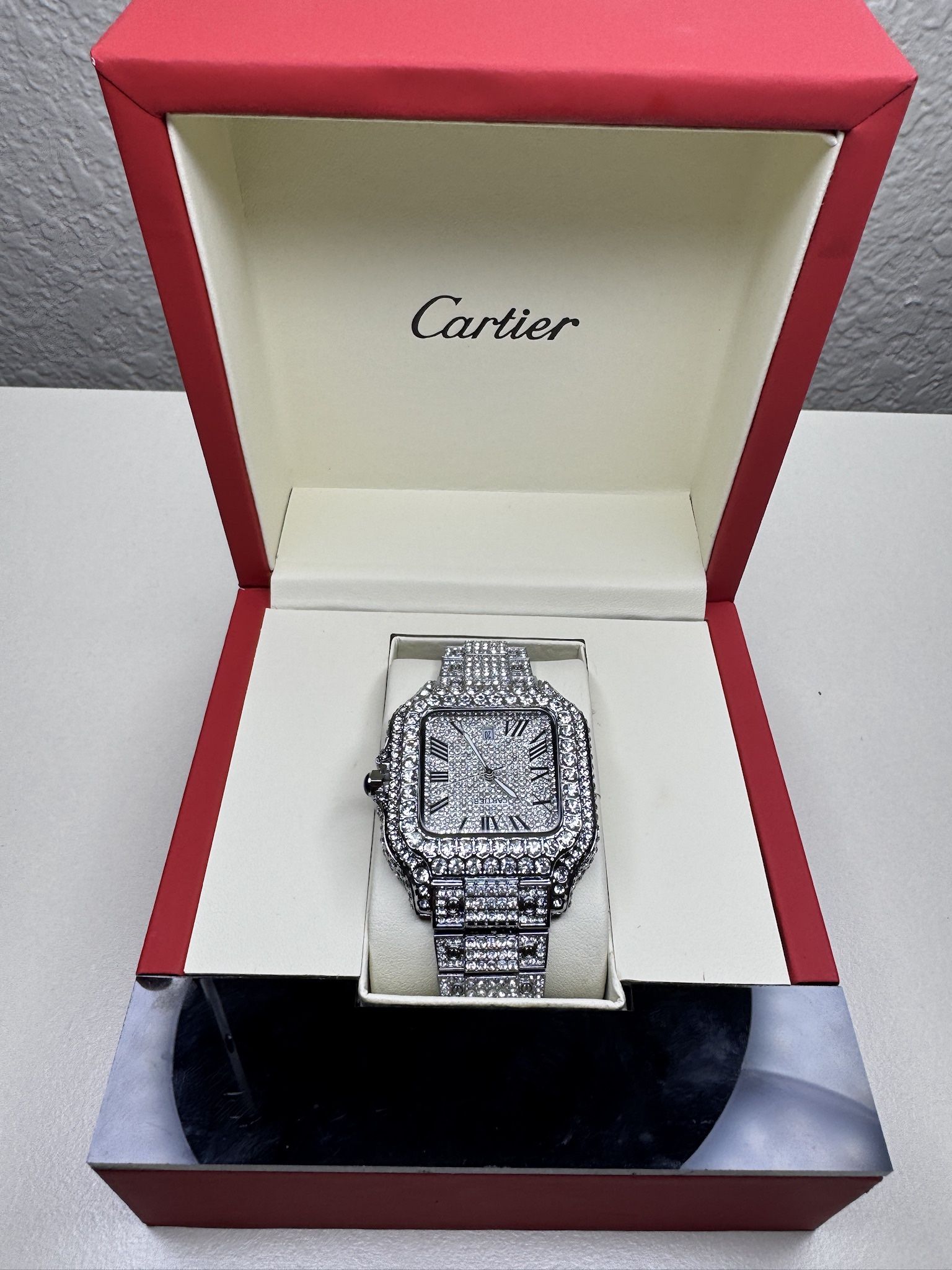 Moissanite Cartier Watch