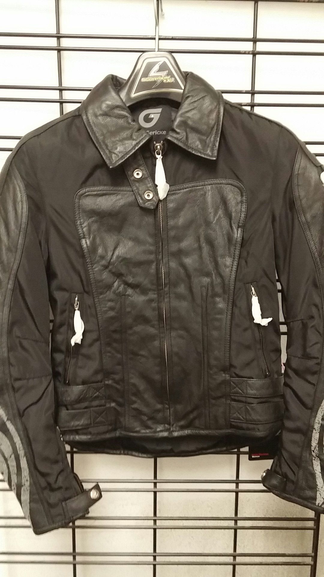 Hein Gericke Women's Leather Motorcycle Jacket Size 4 ,6 ,8 ,14