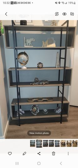 Like new... beautiful bookshelf
