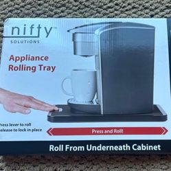 Nifty Appliance Rolling Tray