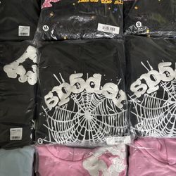Black And White Sp5der Hoodie