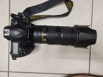 nikon D5 with wireless transmitter WT-6 & AF-S NICOR 70-200mm 1:2