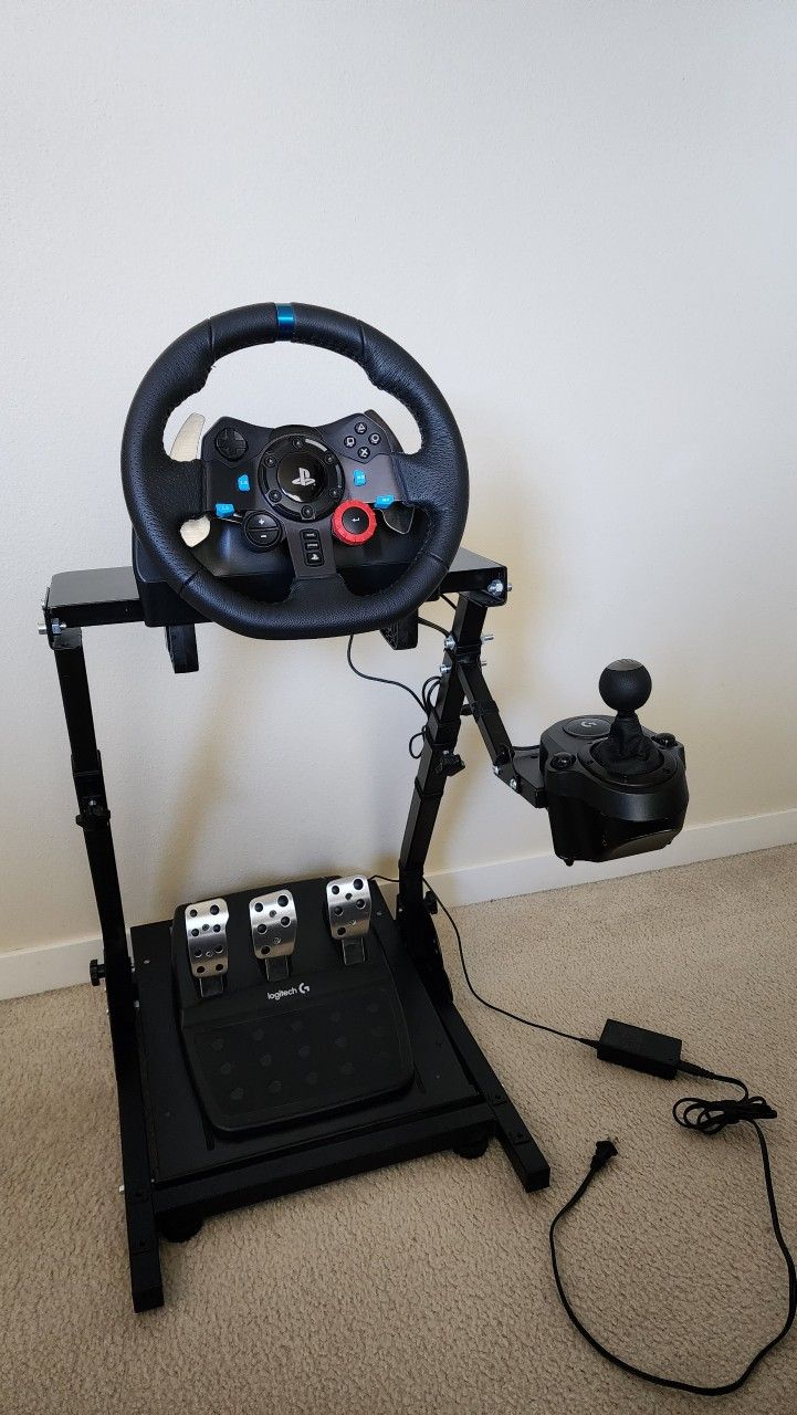 Logitech G29 + foldable stand