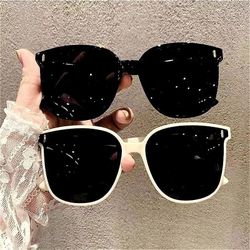 New generous frame sunglasses women‘s fashion Internet celebrity big face slimming anti-UV sunglasses versatile