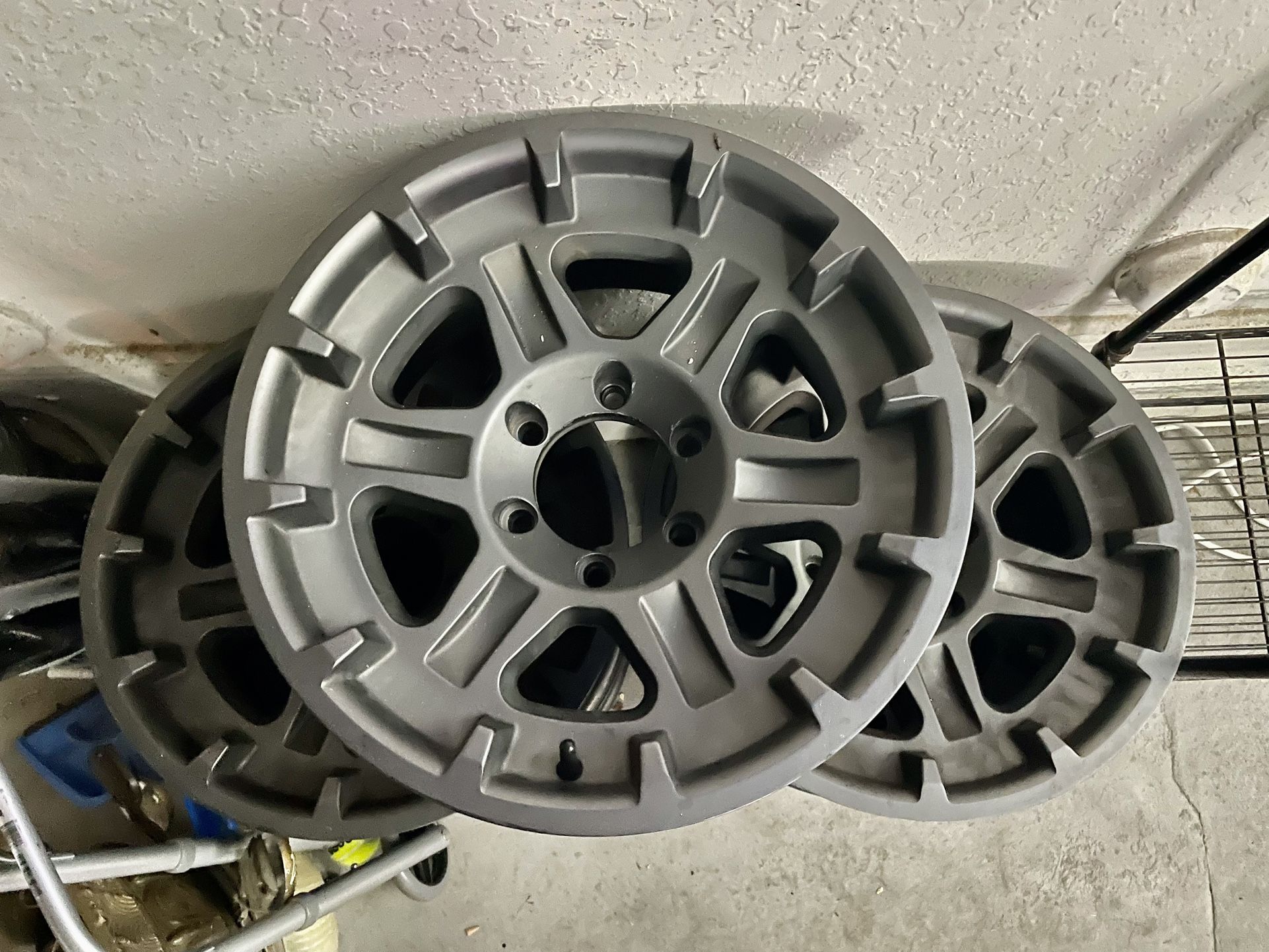 5x TANDEM OFFROAD 612 - GUNMETAL BRAVO WHEELS - 17x8.5 -
