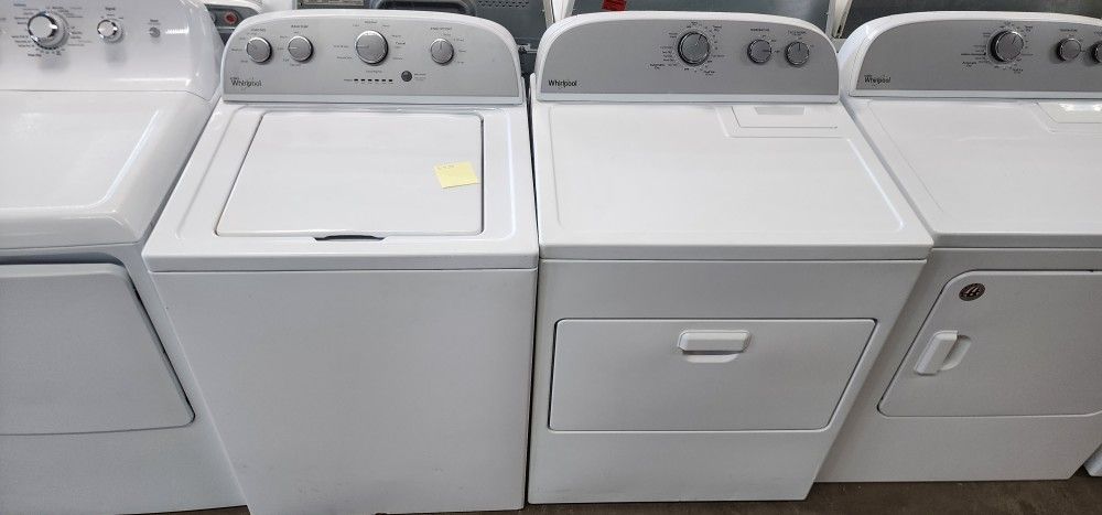 Whirlpool Heavy Duty Washer And Dryer Set