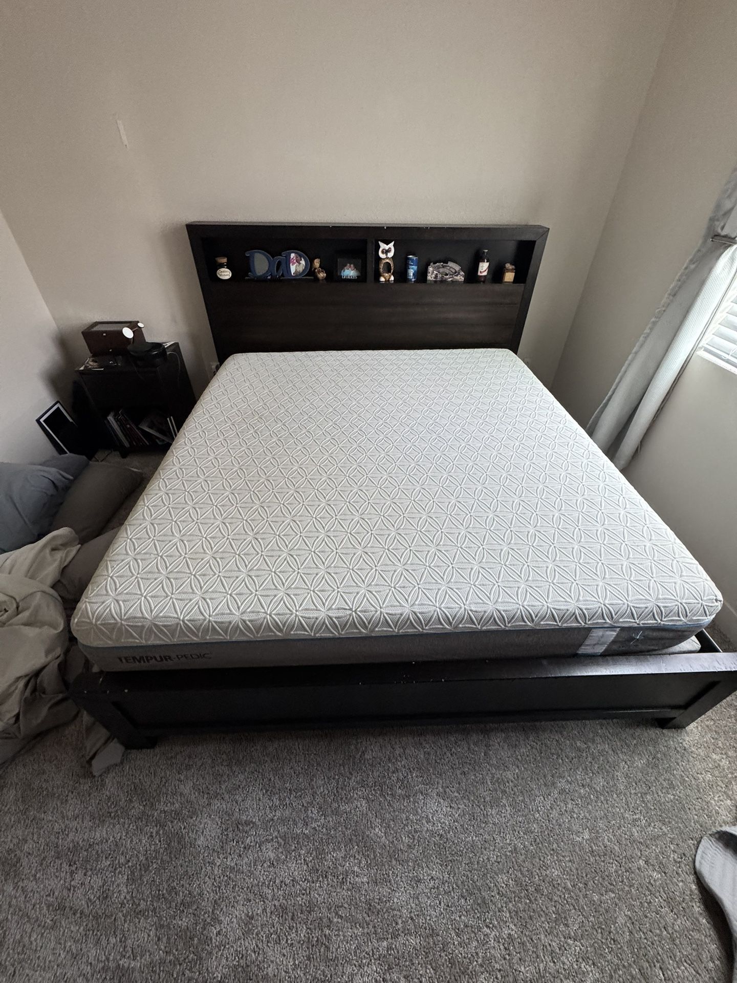 Tempur-Pedic Cool Breeze Used In Spare W/cover And Box Spring 