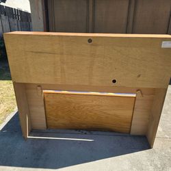 LSOak Full size Captain Bed