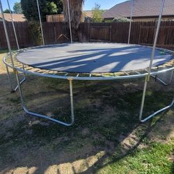 14ft Trampoline In Excellent Condition I Have The Net As Well