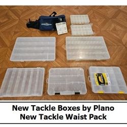 Fishing Tackle Boxes by Plano; Tackle Waist Pack
