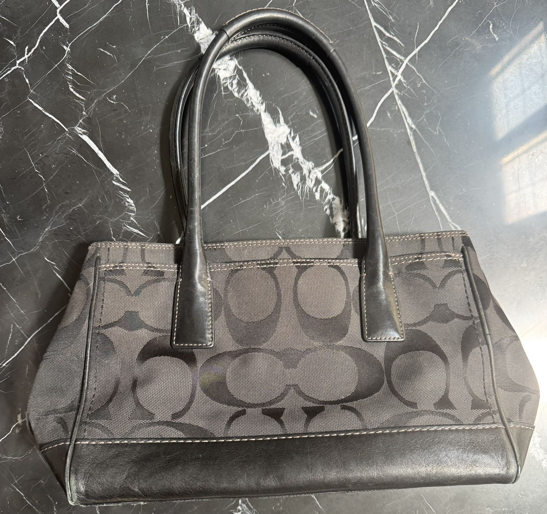 Authentic Real Coach Shoulder Bag Purse