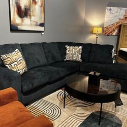 Upgrade your living room with this modern, ultra-comfortable sofa & loveseat set