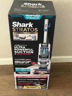 Shark Stratos DuoClean PowerFin Upright Vacuum Cleaner