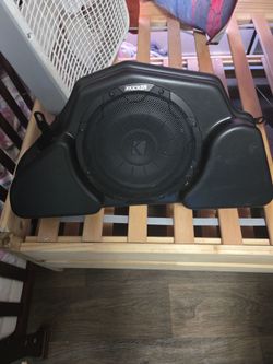 Subwoofer with amp combo