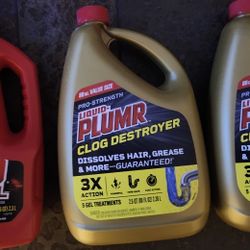 Liquid Plumber Or Drano 80oz