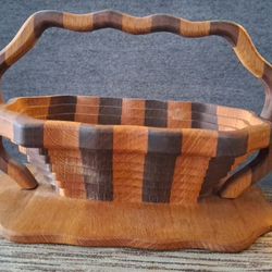 Large Striped Collapsible 