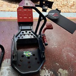 Sim Racing Cockpit Rig + Monitor Stand)