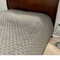 Queen Sleigh Bed  Update W. Mattress