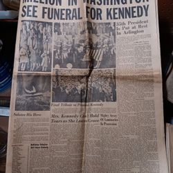 1960s Newspaper 