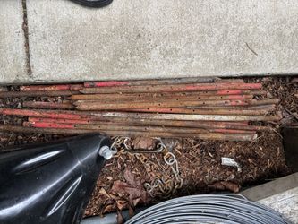 Concrete stakes