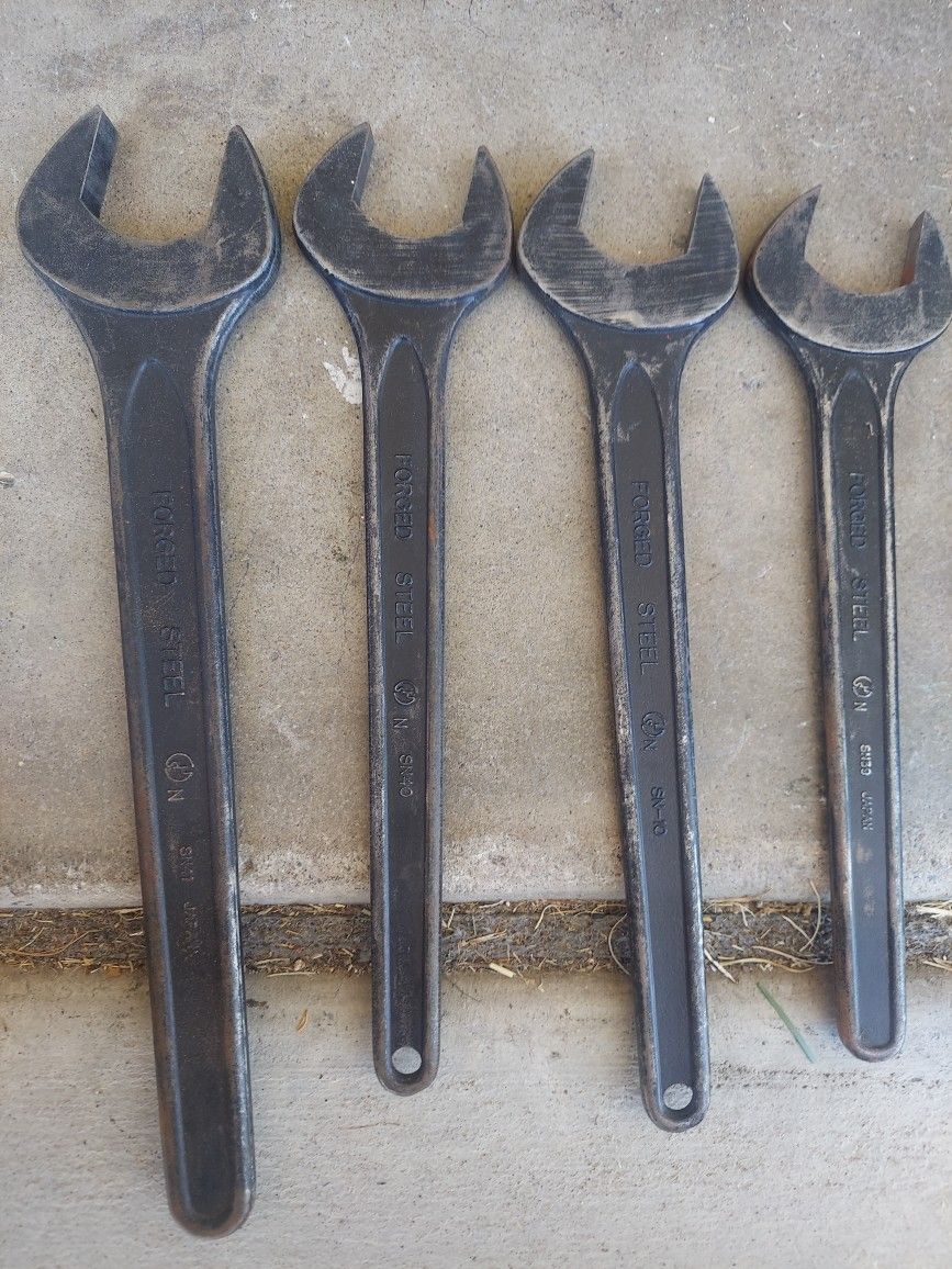 Flat Open Ended Wrenches 