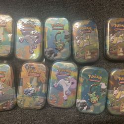 Pokémon Kanto Mini Tins (10)