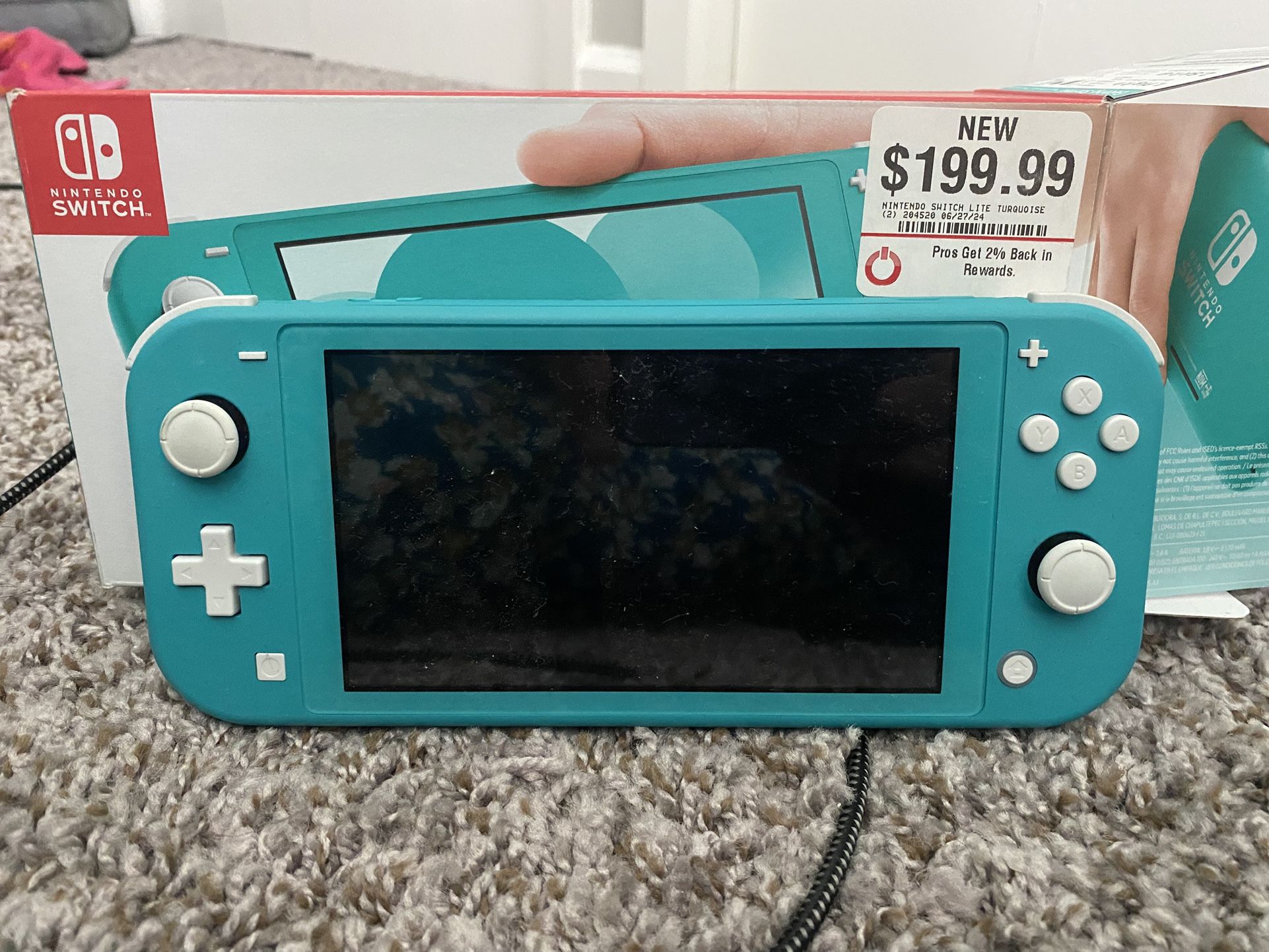 Nintendo Switch Lite w/ Game