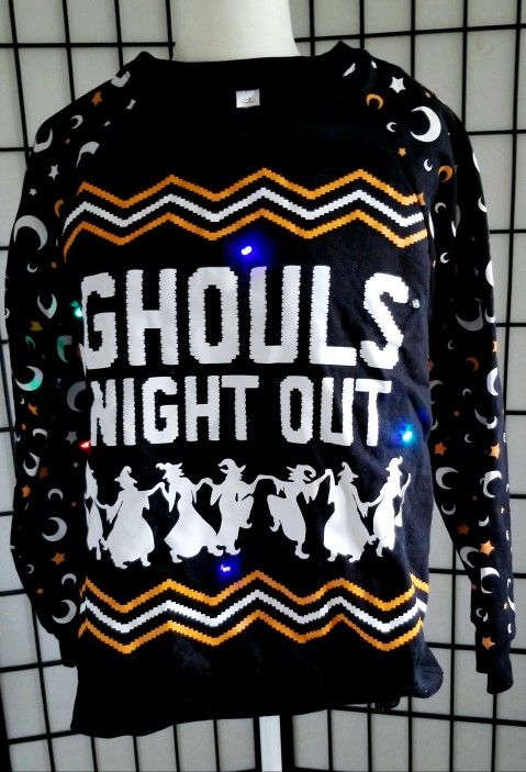 Halloween Light Up Sweatshirt