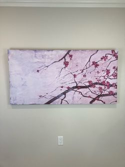 Large Cherry Blossom Wall Art