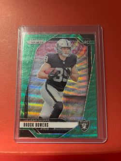 2024 Panini Prizm Brock Bowers Green Wave Rookie