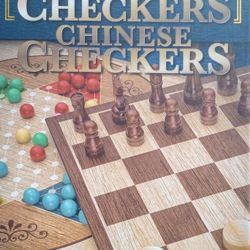 Chess/Checkers Game Set
