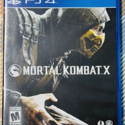 Mortal Kombat X - Sony PlayStation 4 Tested With Case Fast Shipping PS4