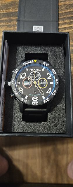 NEW NEVER WORN 51-30 Fisheye Chronograph Bracelet Watch, 51mm. SELLS FOR $650.00