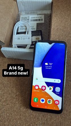 Samsung A14 5g. Brand New And Unlocked!