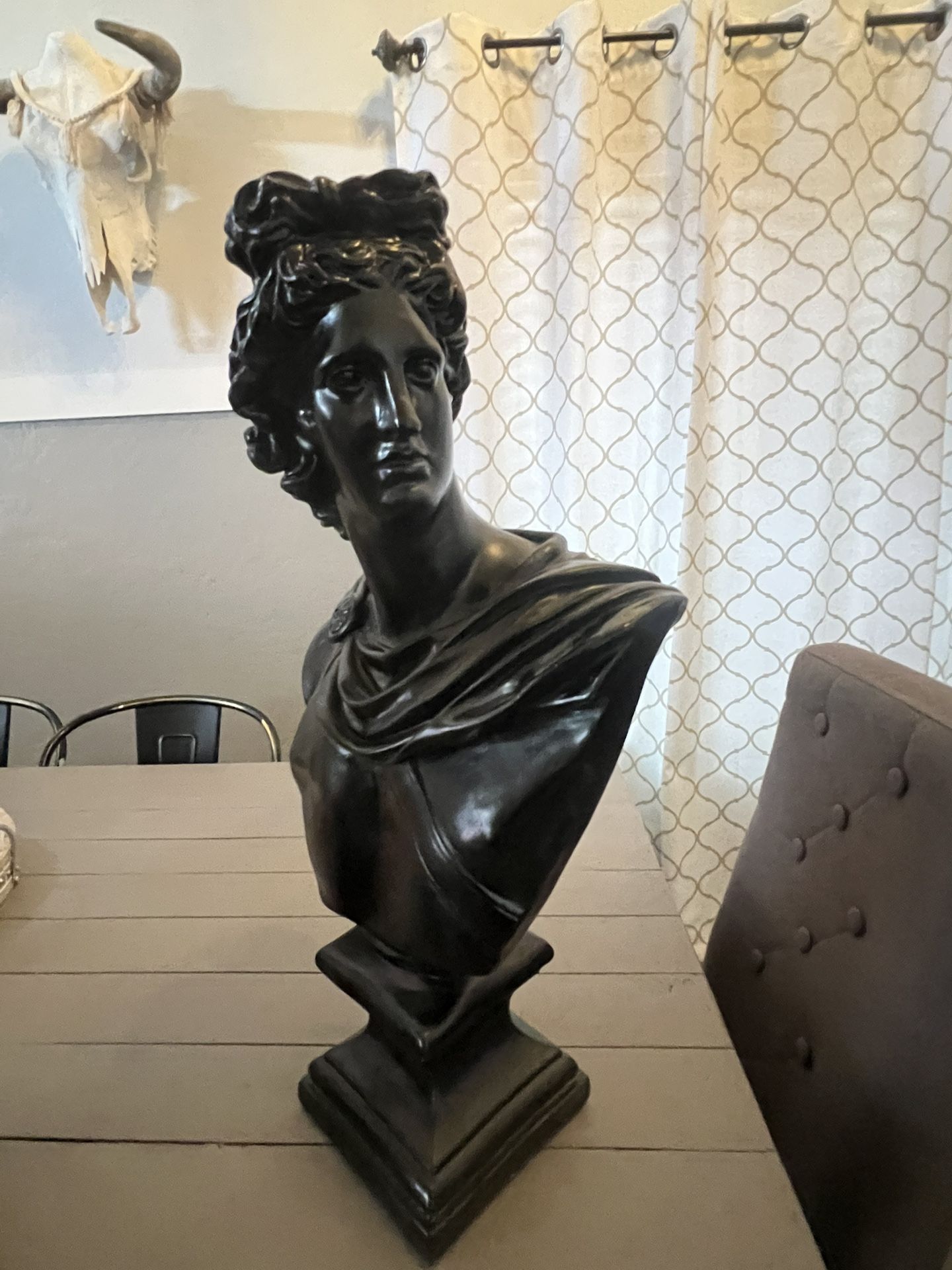 Apollo Bust Statue