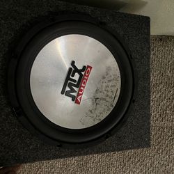 12’ MTX Subwoofer