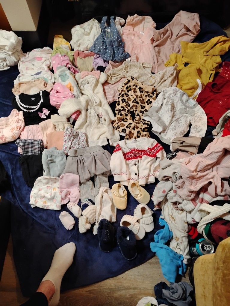 Baby Girl Clothes NB-3m.