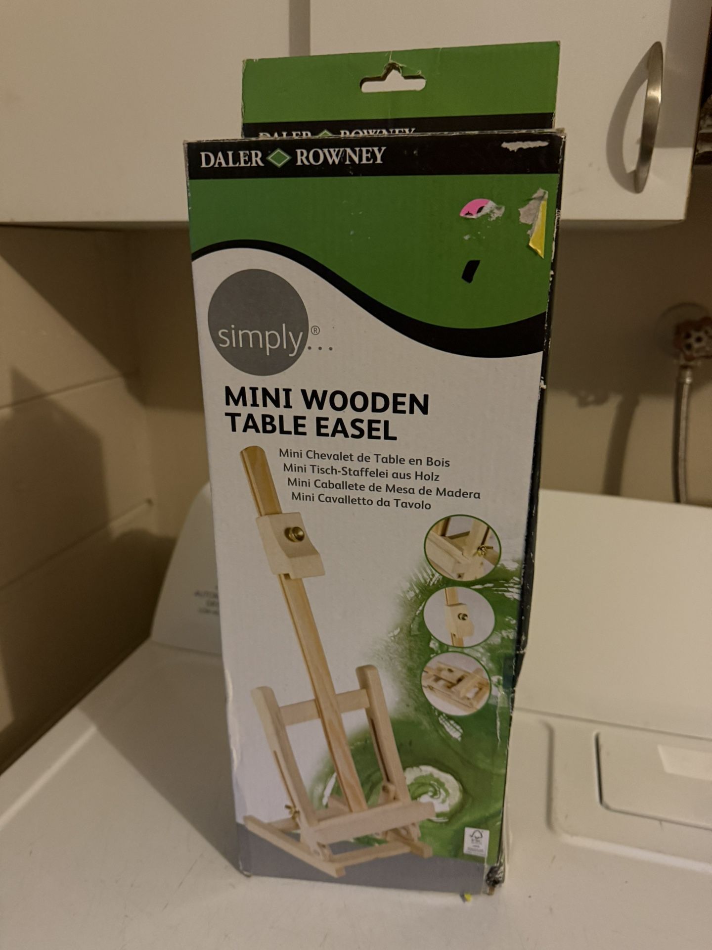 New Inbox Table Top Wooden Easel For Pictures