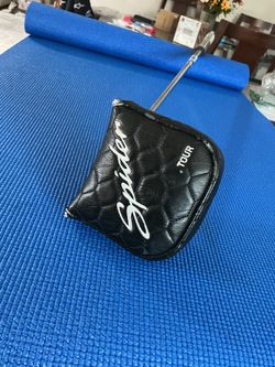 THIS IS A TAYLORMADE SPIDER X. RIGHTHAND GOLF PUTTER
