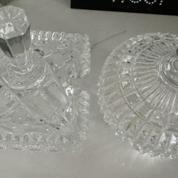 Crystal bowls / containers, If It’s Posted It’s Available. Only Msg When Ready To Pick Up