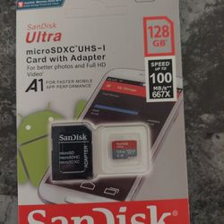 Sd Card 128 Gb. $20