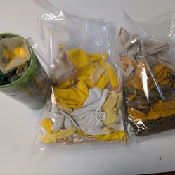 Balloons! 3 sets: Yellow, gold, sage