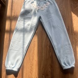 Sp5der Sky Blue Pants Size Medium - Brand New 