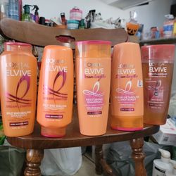 Tres Shampoo L'Oréal Y Dos Acondicionadores Por Solo $20