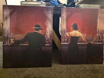 Bar Scene Painting Set