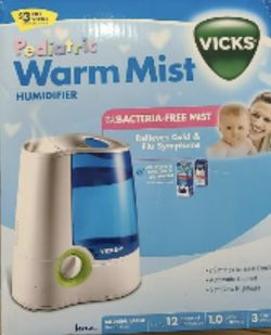 Vicks Pediatric Warm Mist Humidifier 